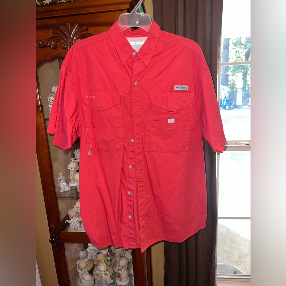 Columbia sportswear button down shirt